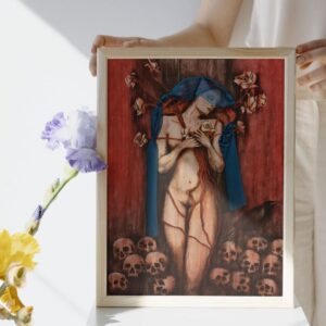 Lámina "Guardiana del abismo"