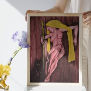 Lámina "Reina de fuego"